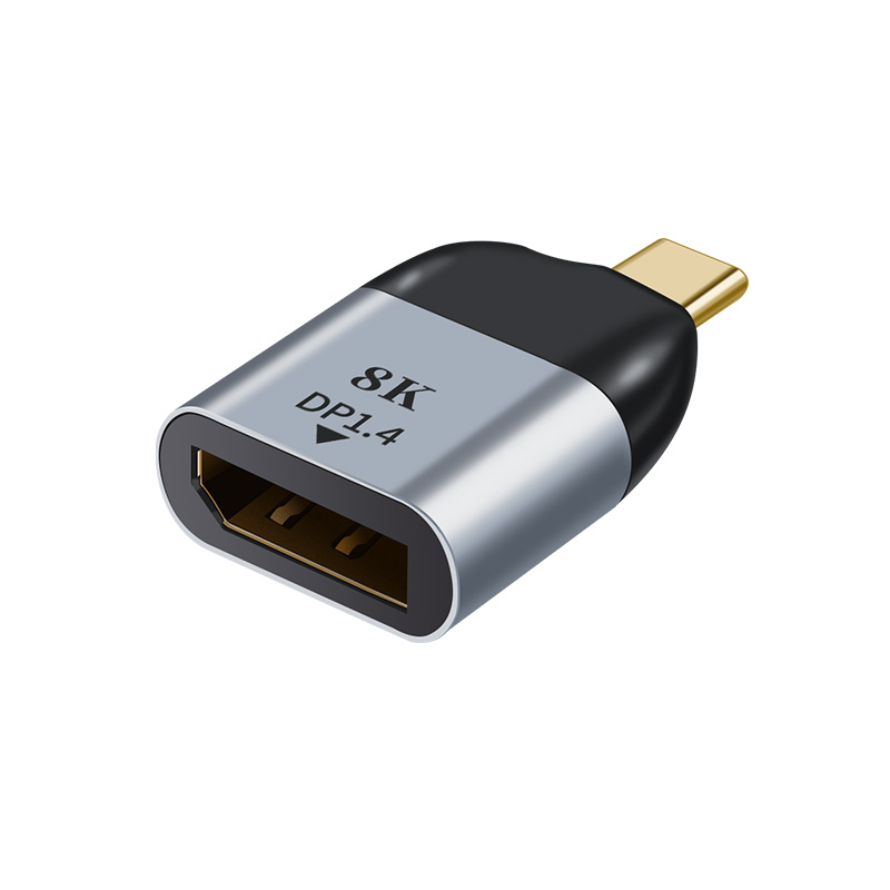 Astrotek USB-C to DP DP DisplayPort Male to Female Adapter support 8K@60Hz 4K@60Hz Aluminum shell Gold plating - Click Image to Close
