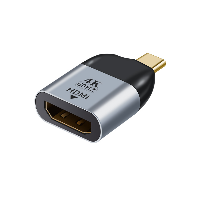 Astrotek USB-C to HDMI Male to Female Adapter support 4K@60Hz Aluminum Shell Gold Plating - Click Image to Close