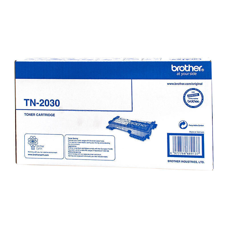 Brother TN2030 Toner Cartridge - Click Image to Close