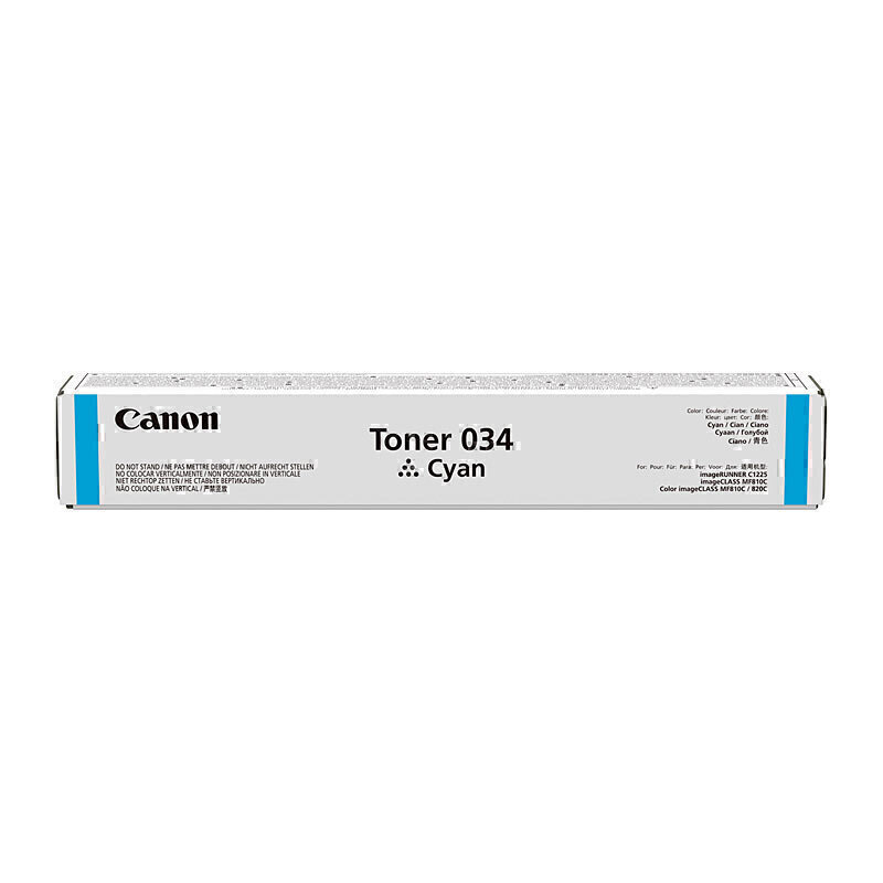 Canon CART034 Cyan Toner - Click Image to Close