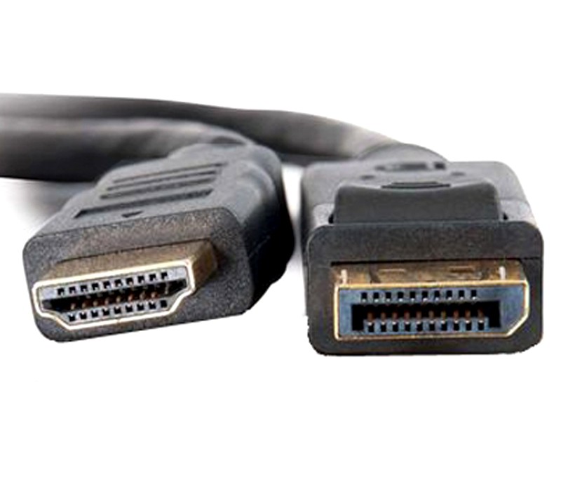 DisplayPort to HDMI Cable M-M 2m - Click Image to Close