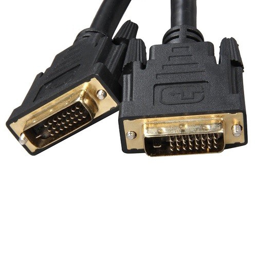 8Ware VGA DVI-D Dual-Link Cable 5m - 28 AWG Dual-link DVI-D Male 25-pin - Click Image to Close