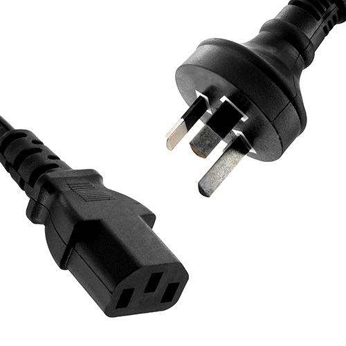 8Ware Power Cable 1.8m Male wall 240v PC - Click Image to Close
