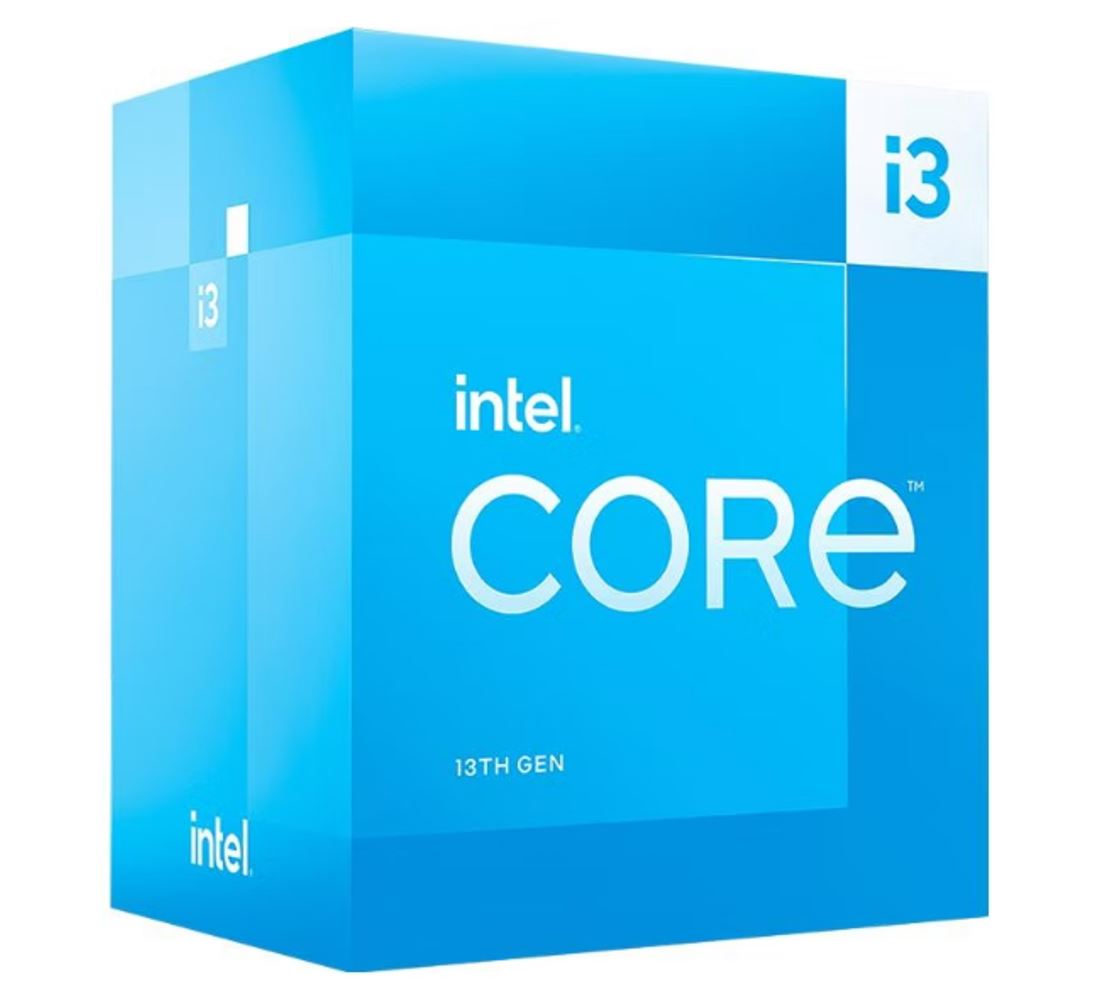 Intel Core i3 13100 CPU 3.1GHz 4.5GHz Turbo 13th Gen LGA1700 4Cores 8Threads 12MB 60W UHD Graphics 730 Retail Raptor Lake with
