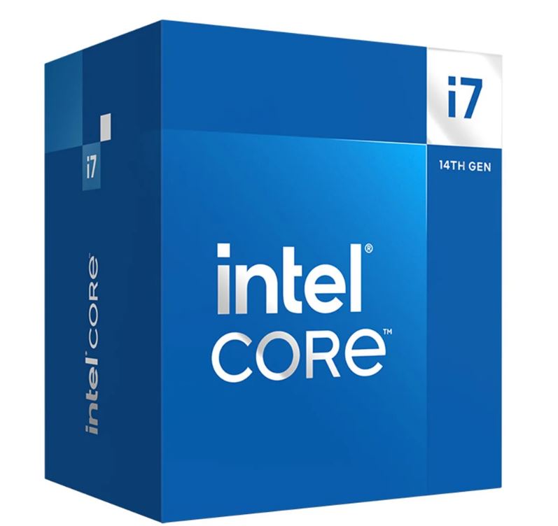 Intel i7 14700 CPU 4.2GHz 5.4GHz-Turbo 14th Gen LGA1700 20Cores-8P,12E 28Thrds 65W UHD Graphics 730 Retail Raptor Lake with Fan - Click Image to Close