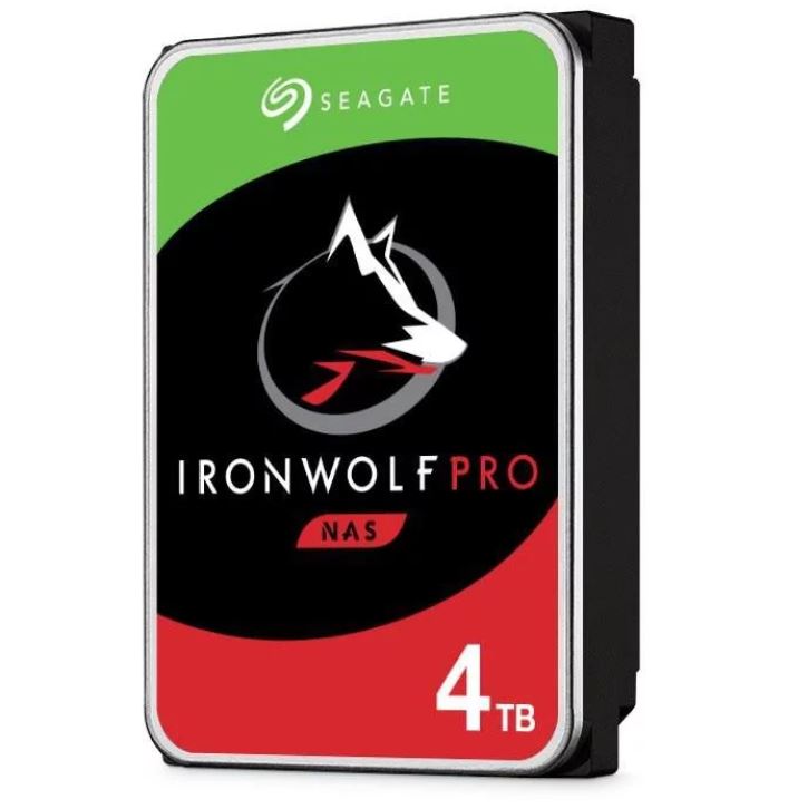 IronWolf NAS HDD 3.5" 4TB SATA 7200RPM 128MB CACHE - Click Image to Close