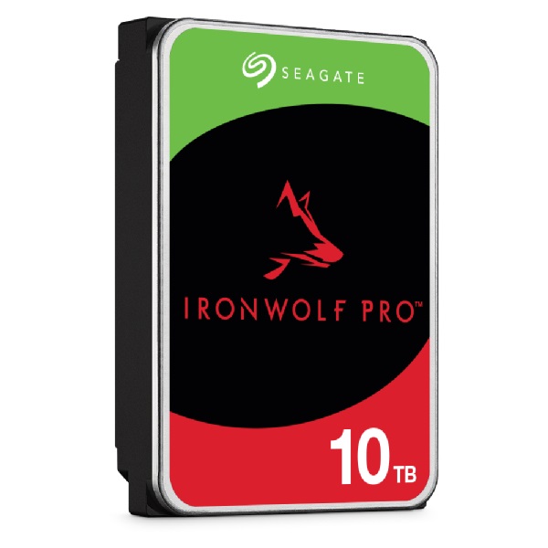 IronWolf Pro, NAS, 3.5" HDD, 10TB, SATA 6Gb/s, 7200RPM, 256MB Cache, 5 Years or 2M Hours MTBF - Click Image to Close