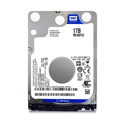 WD Blue 1TB SATA3 7mm 2.5" 5400RPM 6Gb/s 128MB Cache HDD - Click Image to Close