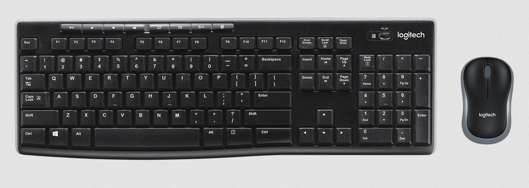 LOGITECH MK270R Wireless Desktop Keyboard & Mouse