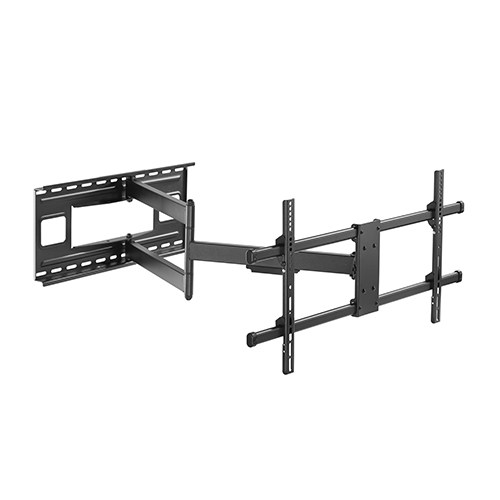 Brateck Extra Long Arm Full-Motion TV Wall Mount For Most 43"-80" Flat Panel TVs Up to 50kg VESA - Click Image to Close