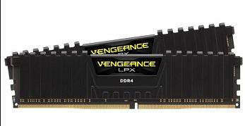 Corsair 16GB (2x8GB) DDR4 3200MHz Vengeance LPX DIMM C16 Black - Click Image to Close