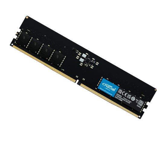 Crucial 8GB (1x8GB) DDR5 UDIMM 4800MHz CL40 Desktop PC Memory - Click Image to Close