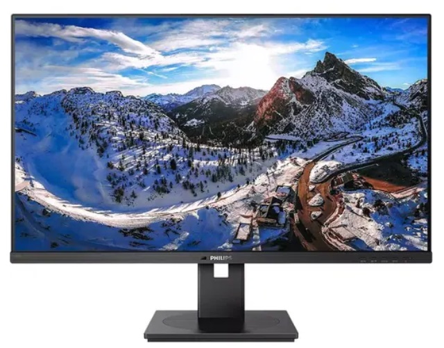 Philips 328B1 32" Class 4K UHD LCD Monitor 16:9 Textured Black - 31.5" Viewable - Vertical Alignment (VA)-WLED Backlight