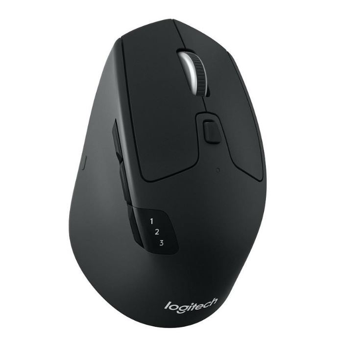 Logitech M720 Triathlon Multi-Device Wireless Bluetooth Mouse with Flow Cross-Computer Control & File Sharing for PC & Mac