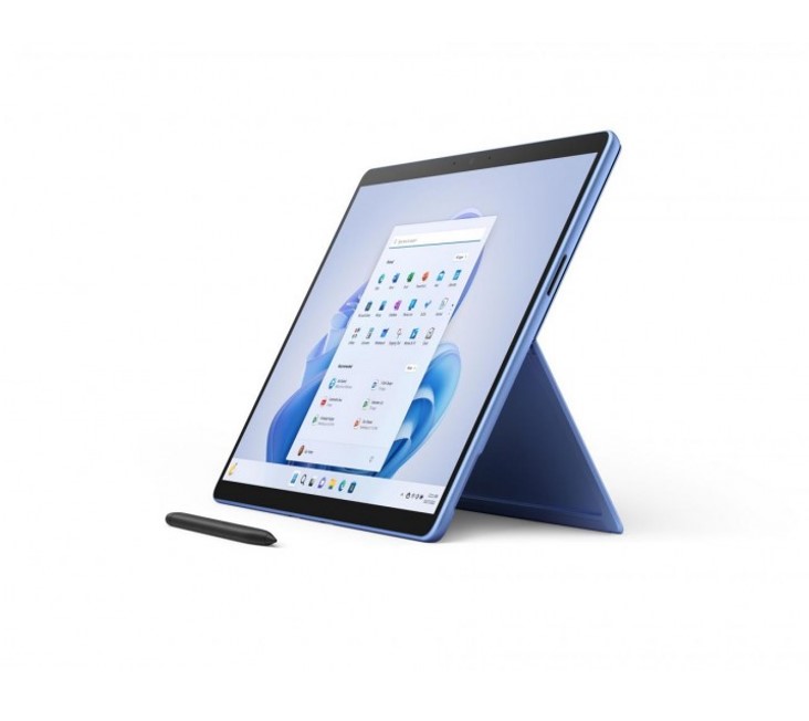Surface Pro 9 - Platinum, 13" Screen, Intel Core i5-1235U, 256GB SSD, 8GB RAM, WIFI6, BT5.1, 2xUSB, Camera - Platinum