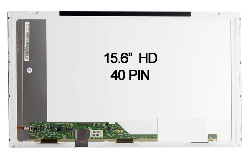 LCD Screen 15.6-inch WideScreen (13.6"x7.6") FHD (1366x768) Matte LED, 40 pin screen socket