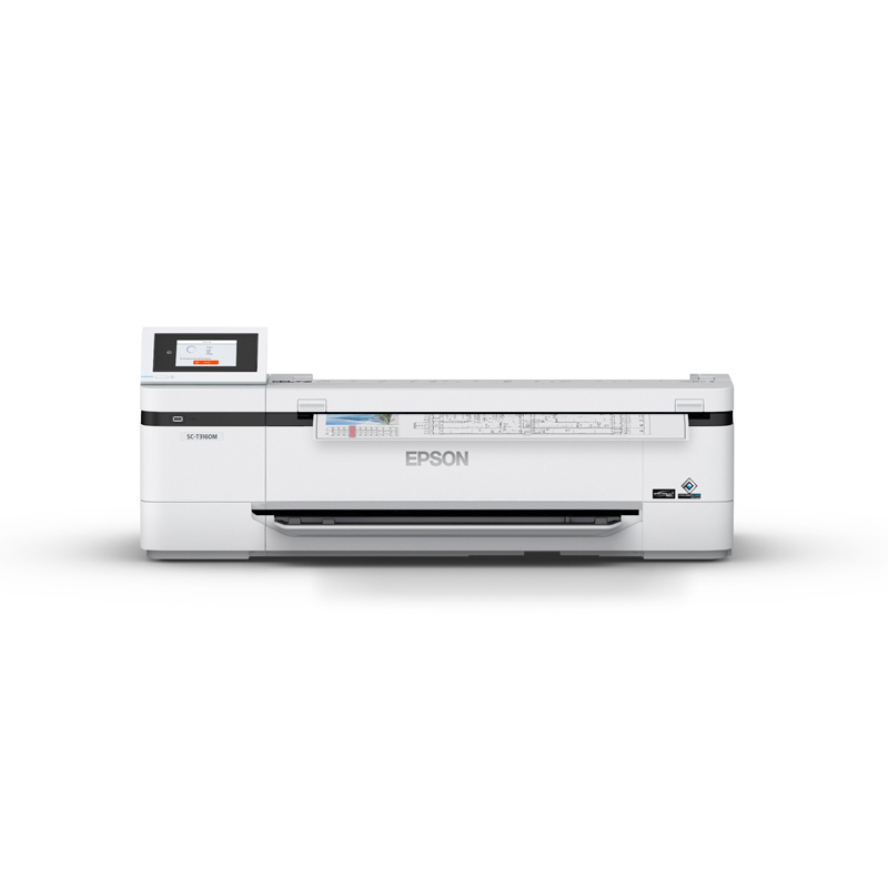 Epson SureColor T3160M - 24" MFP, 2400dpi x 1200dpi,USB 3.0 & Ethernet 10Base-T/100Base-TX/1000Base-T, WiFi, WiFi Direct, AirP - Click Image to Close
