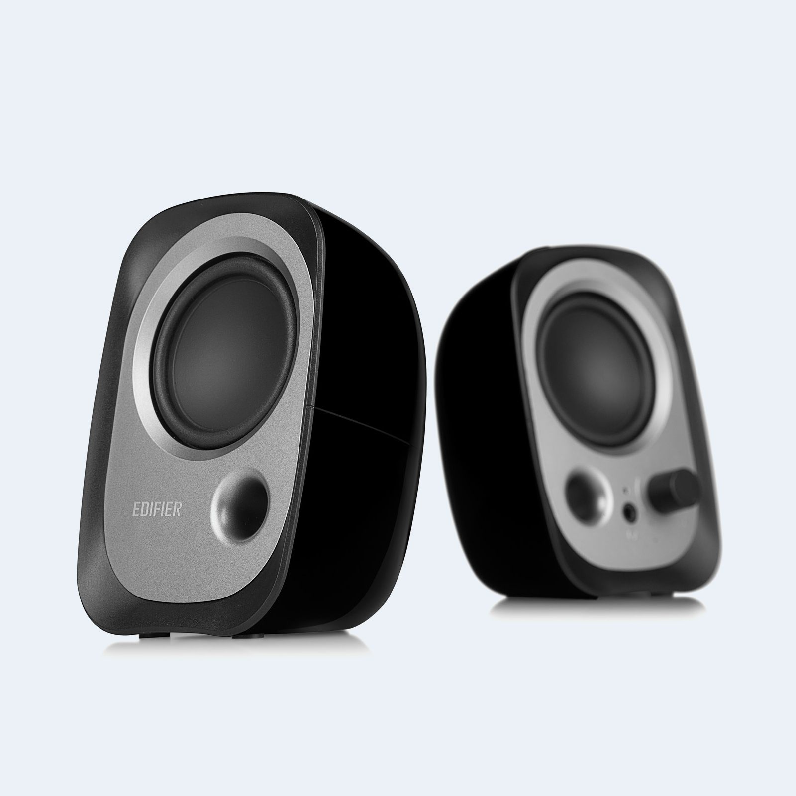 Edifier R12U USB Compact 2.0 Multimedia Speakers System (Black)- 3.5mm - Click Image to Close