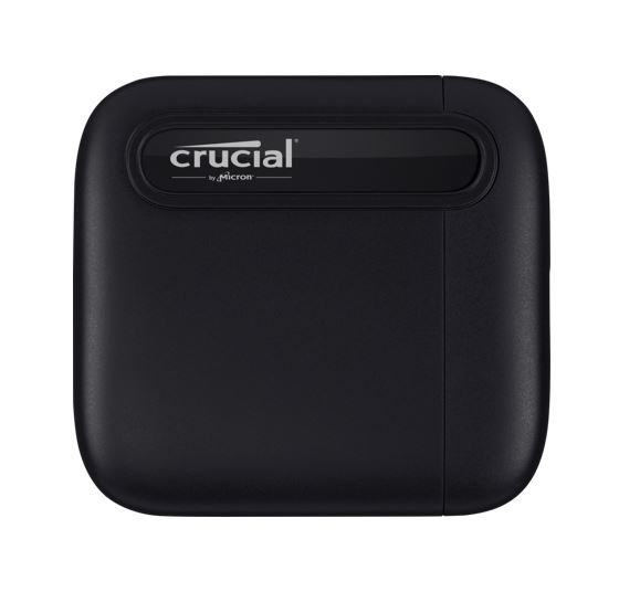 Crucial X6 4TB External Portable SSD 800MBs USB3.2 USBC USB3.0 Durable Rugged Shock Vibration Proof for PC MAC PS4 PS5 Xbox One