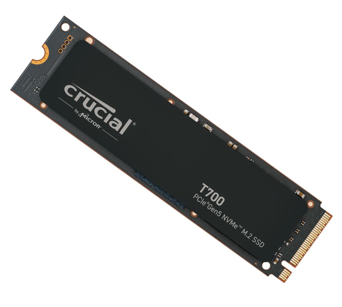 Crucial CT2000T700SSD3 2TB Gen5 NVMe SSD R/W 12400/11800 Mbs 1200TBW 1500K IOPs 1.5M hrs MTTF with DirectStorage CPU 13th Gen+ - Click Image to Close