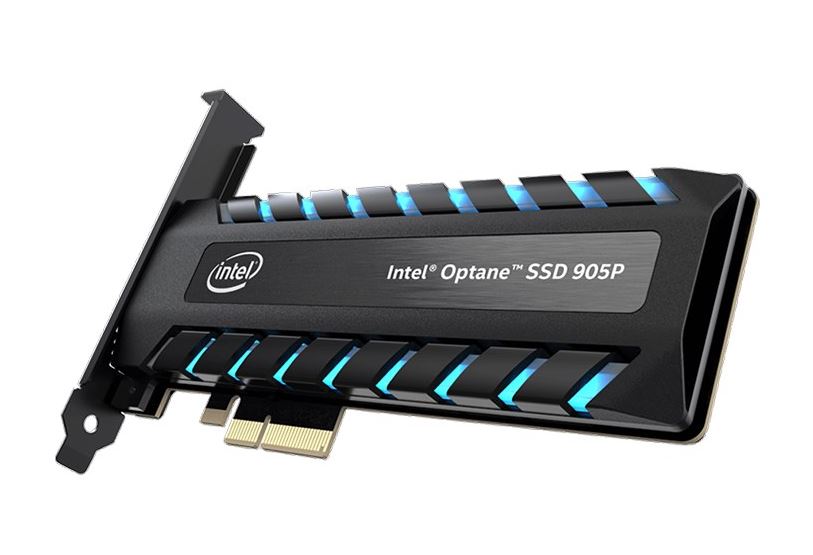 Intel Optane 905P 960GB AIC PCIe 3.1 x4 SSD 2600 MBps / 2200 MBps AES 256 bit - Lithography Type: 3D XPoint(TM) - Click Image to Close
