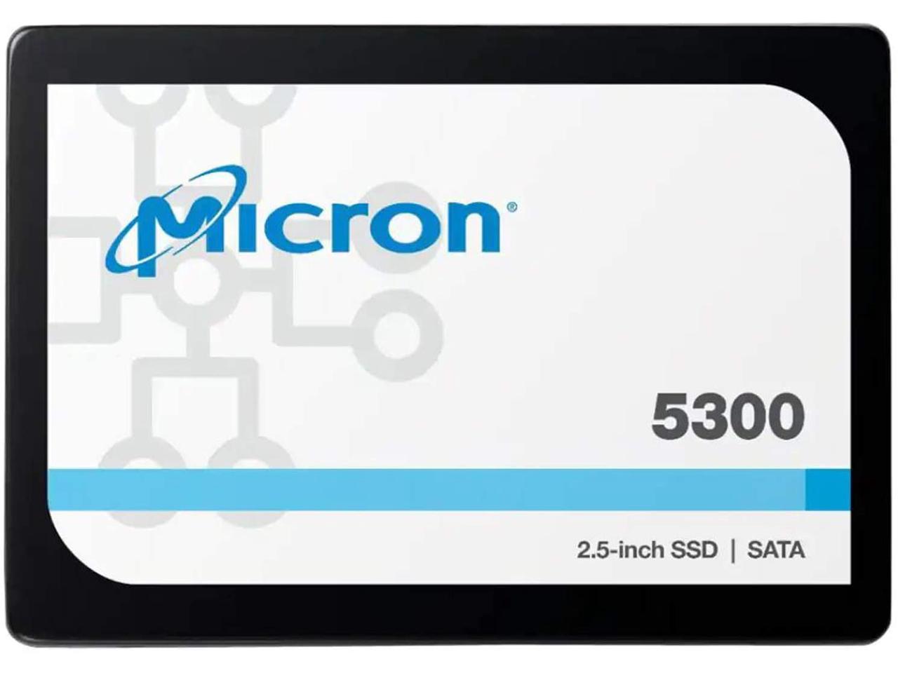 Micron 5300 PRO 960GB SATA 2.5" (7mm) Non-SED Enterprise SSD