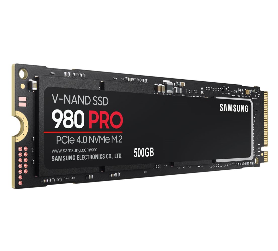 Samsung 980 Pro 500GB NVMe SSD 6900MB/s 5000MB/s R/W 1000K/1000K IOPS 300TBW 1.5M Hrs MTBF M.2 2280 PCIe 4.0 Gen4 3-bit MLC - Click Image to Close