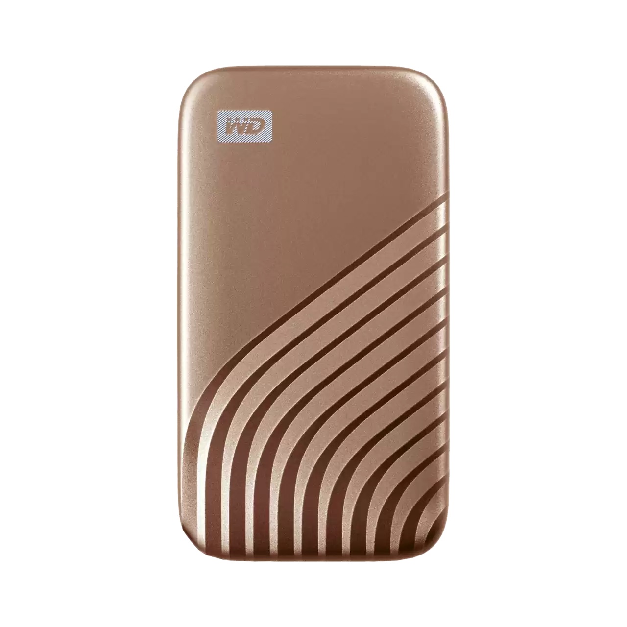 WD My Passport SSD, 1TB, Gold color, USB 3.2 Gen-2, Type C & Type A compatible, 1050MB/s (Read) and 1000MB/s (Write)