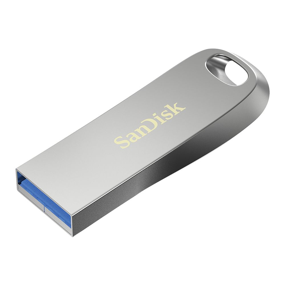 SanDisk 256GB Ultra Luxe USB3.1 Flash Drive Memory Stick USB Type-A 150MB/s capless sliver 5 Years Limited Warranty - Click Image to Close