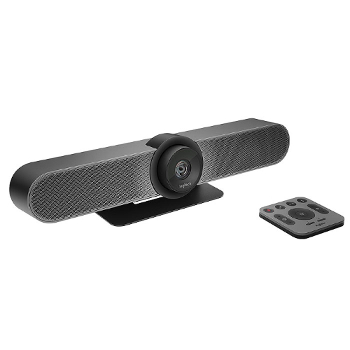 Logitech MeetUp 4K Conferencecam with 120-degree FOV & 4K Optics HD Video & Audio Conferencing Camera System for Small rooms