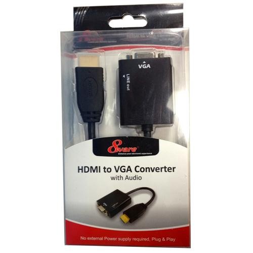 HDMI to VGA converter with Audio - No external power supply nee HDMI to VGA converter with Audio - No external power supply nee