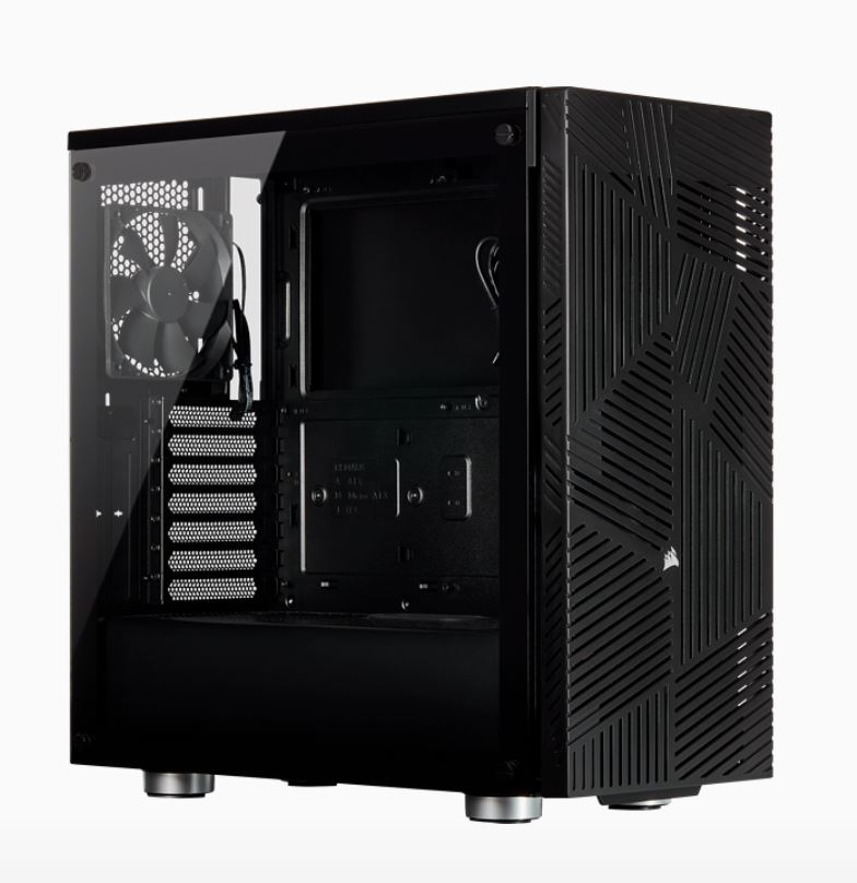 Corsair Carbide Series 275R Airflow ATX Tempered Glass Black, 3x 120mm Fans pre-installed. USB 3.0 x 2, Audio I/O. Corsair Carbide Series 275R Airflow ATX Tempered Glass Black, 3x 120mm Fans pre-installed. USB 3.0 x 2, Audio I/O.