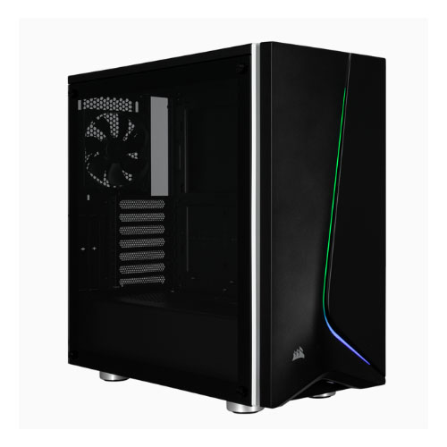 Corsair Carbide Series SPEC-05 Black with White trim tempered gl Corsair Carbide Series SPEC-05 Black with White trim tempered gl