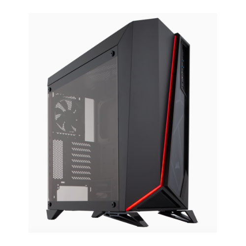Corsair Carbide SPEC-OMEGA Mid-Tower Tempered Glass Gaming Case, Corsair Carbide SPEC-OMEGA Mid-Tower Tempered Glass Gaming Case,