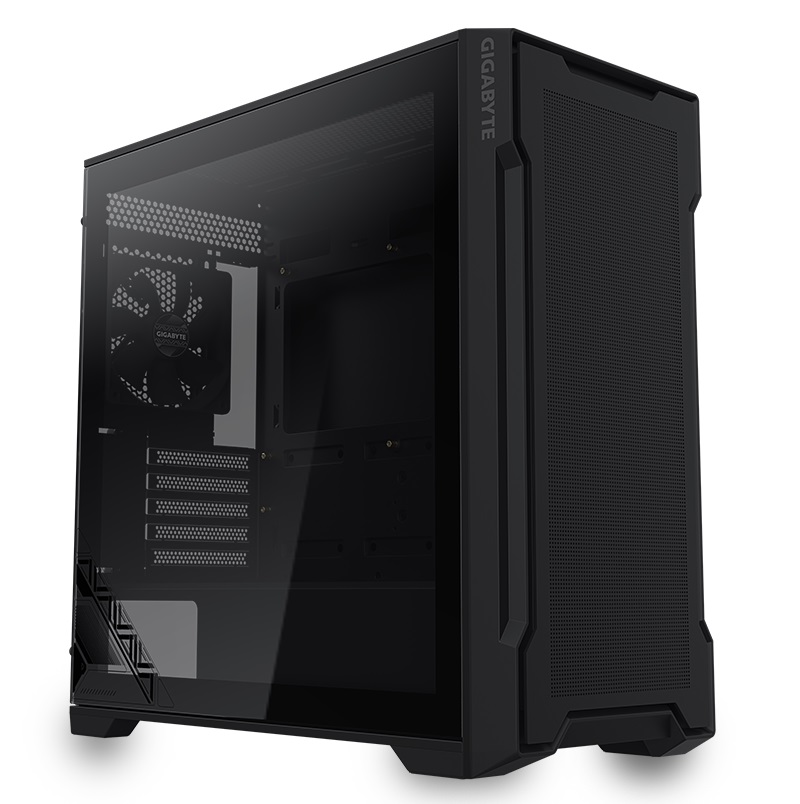 (image for) Gigabyte C102 GLASS Black Mini ITX / Micro ATX Tower case