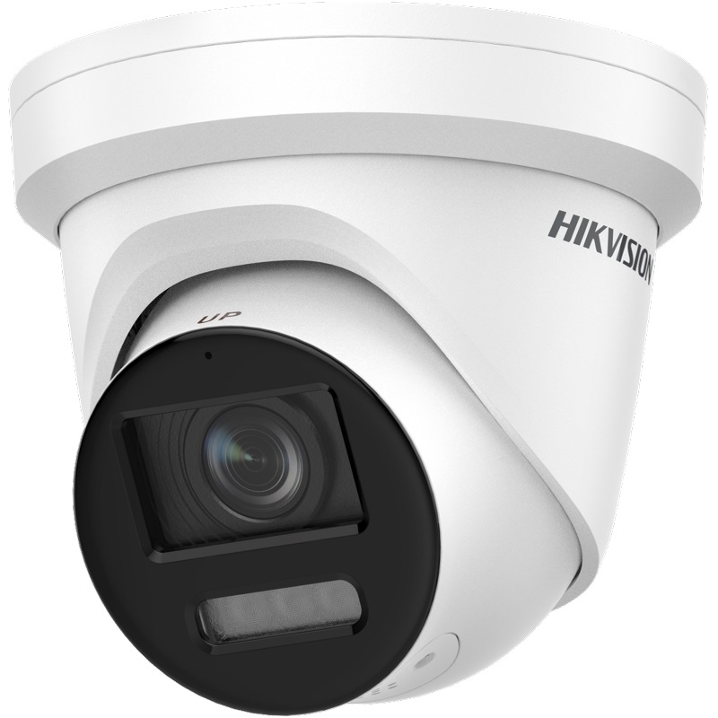 (image for) Hikvision DS2CD2387G2LUSL4 8MP Outdoor 3in1 Turret Camera ColourVu AcuSense LiveGuard 4mm