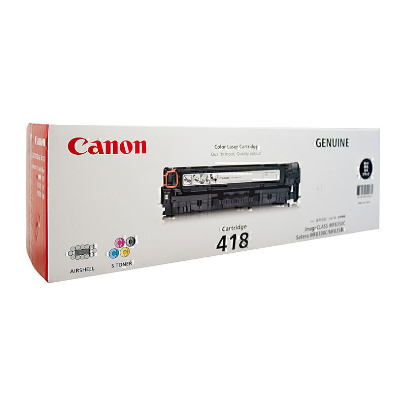 (image for) Canon CART418 Black Toner