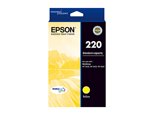 (image for) EPSON 220 Yellow Ink Cartridge