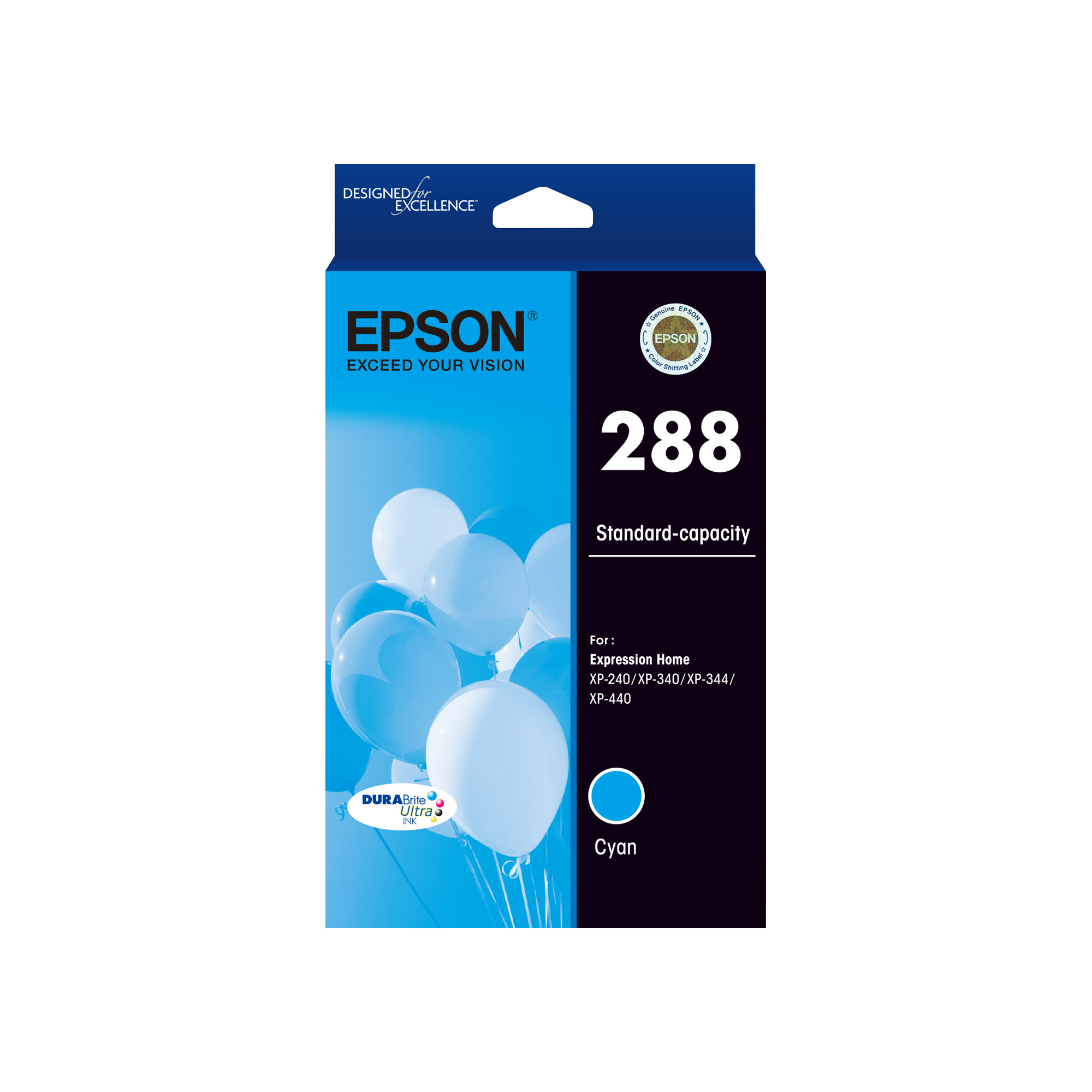 EPSON 288 CYAN INK EPSON EXPRESSION HOME XP240, XP340, XP344, X EPSON 288 CYAN INK EPSON EXPRESSION HOME XP240, XP340, XP344, X