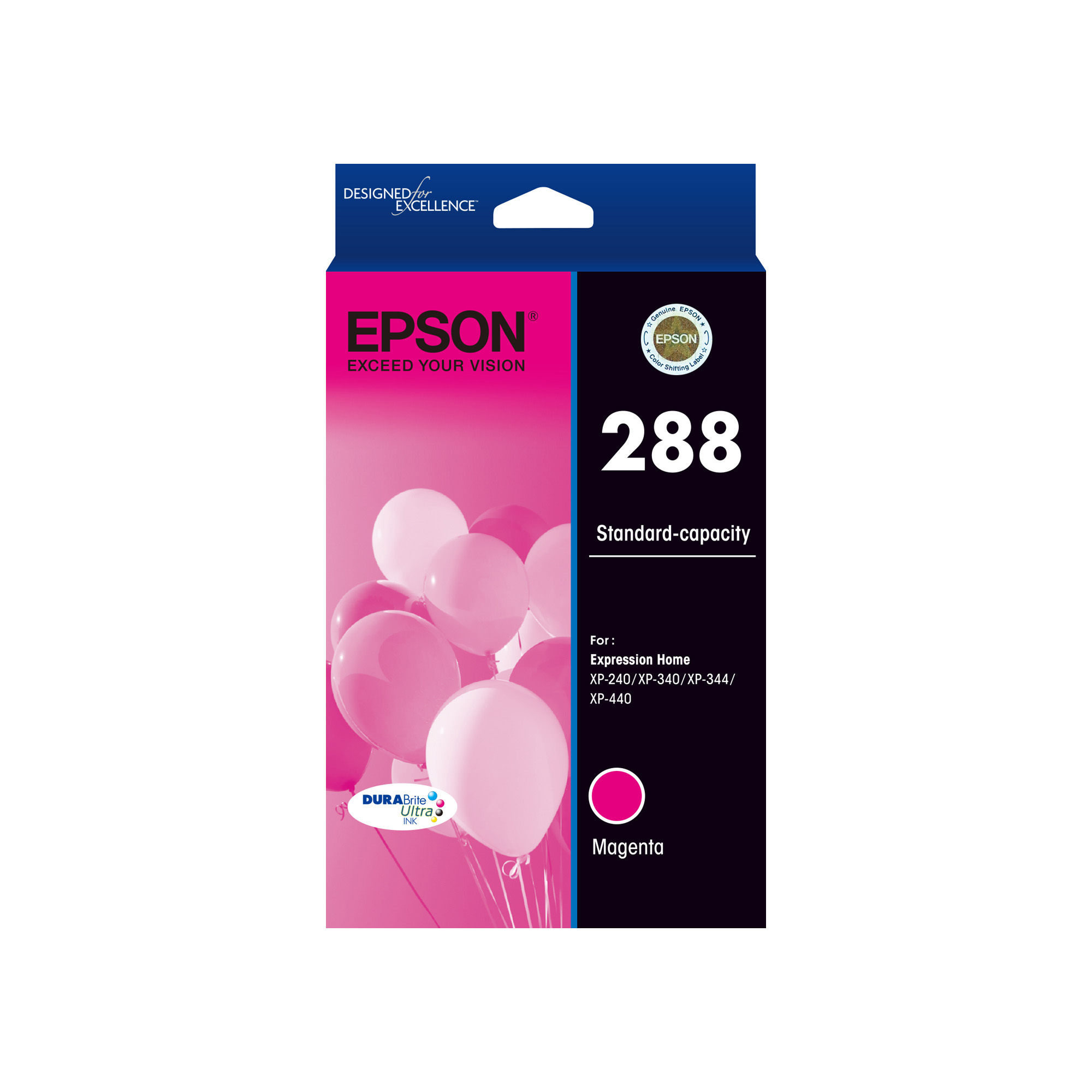 EPSON 288 MAGENTA INK EPSON EXPRESSION HOME XP240, XP340, XP344 EPSON 288 MAGENTA INK EPSON EXPRESSION HOME XP240, XP340, XP344