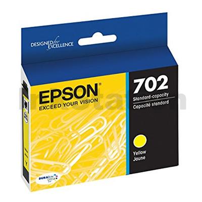 Epson 702 Yellow Ink Cartridge - WorkForce Pro WF-3720, WF-3725, Epson 702 Yellow Ink Cartridge - WorkForce Pro WF-3720, WF-3725,