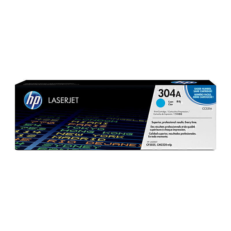 (image for) HP 304A Cyan Toner CC531A