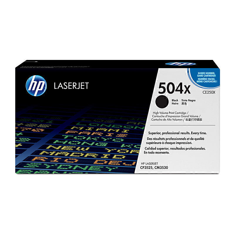 (image for) HP 504X Black Toner CE250X
