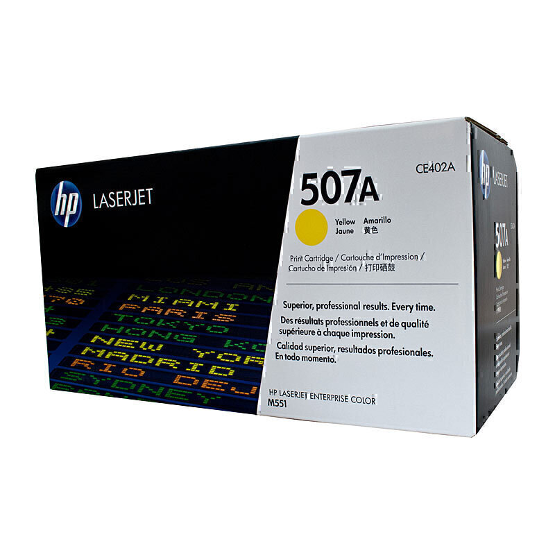 (image for) HP 507A Yellow Toner CE402A