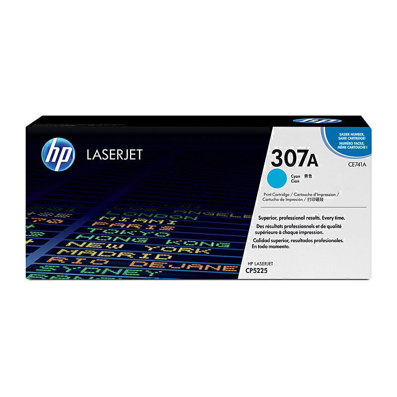 (image for) HP 307A Cyan Toner CE741A