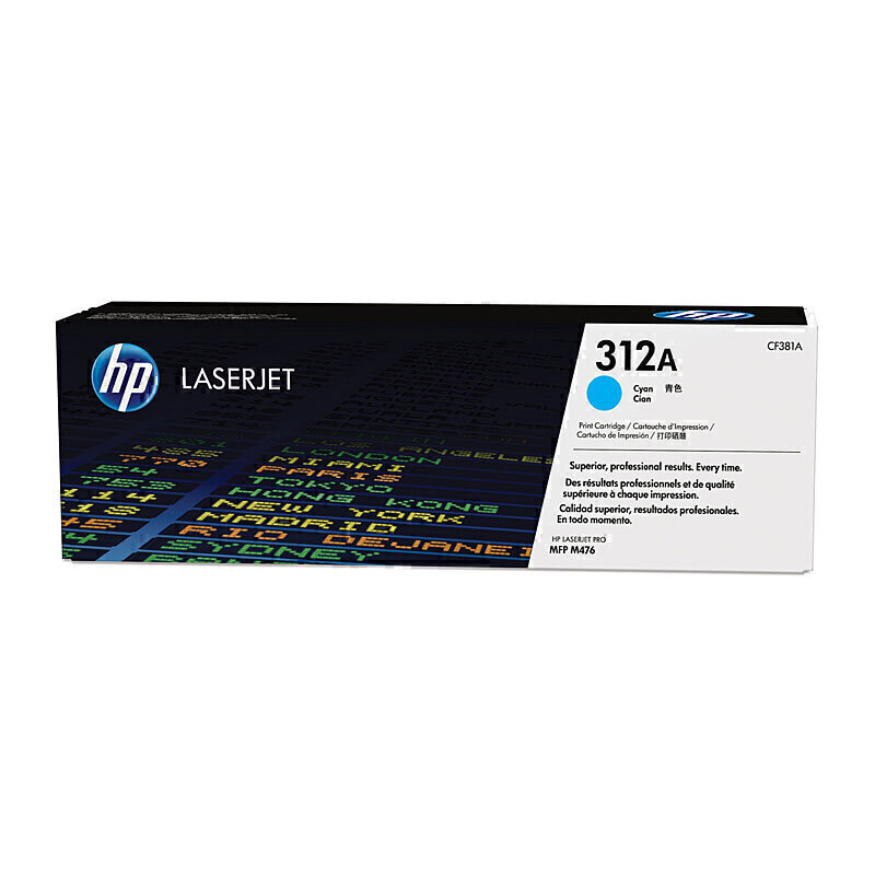 (image for) HP 312A Cyan Toner CF381A