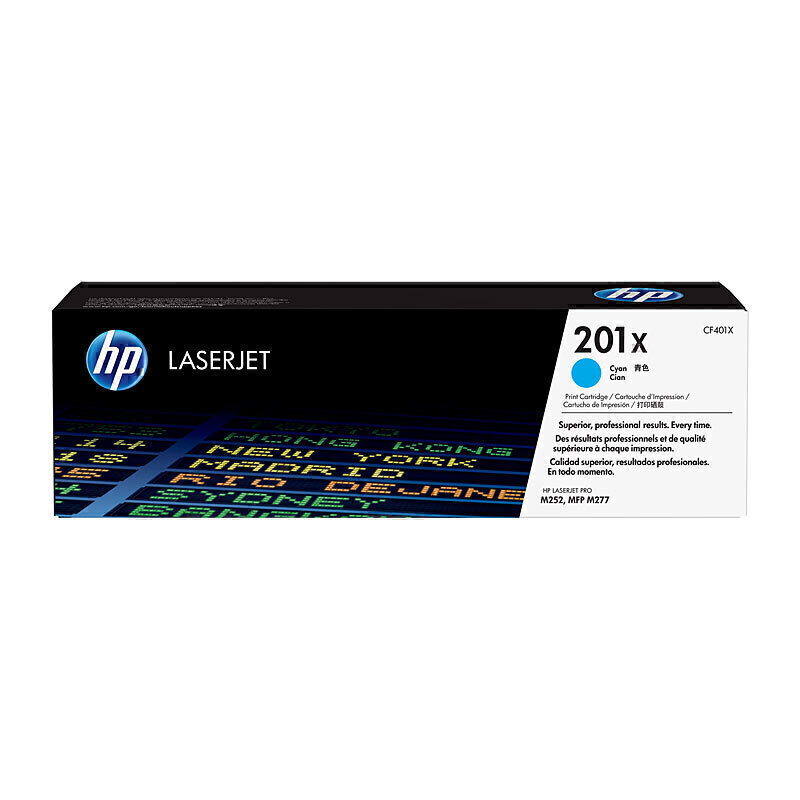 (image for) HP 201X Cyan Toner CF401X
