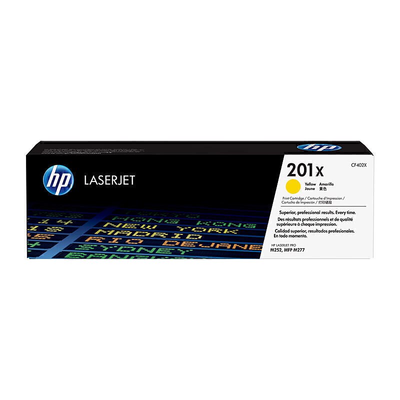 (image for) HP 201X Yellow Toner CF402X