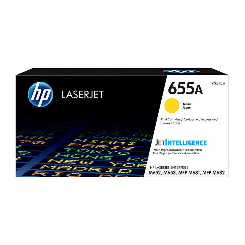 (image for) HP 655A Yellow Toner CF452A