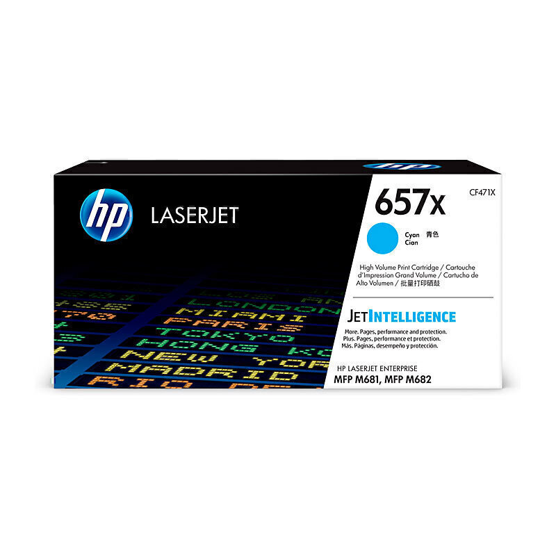 (image for) HP 657X Cyan Toner CF471X